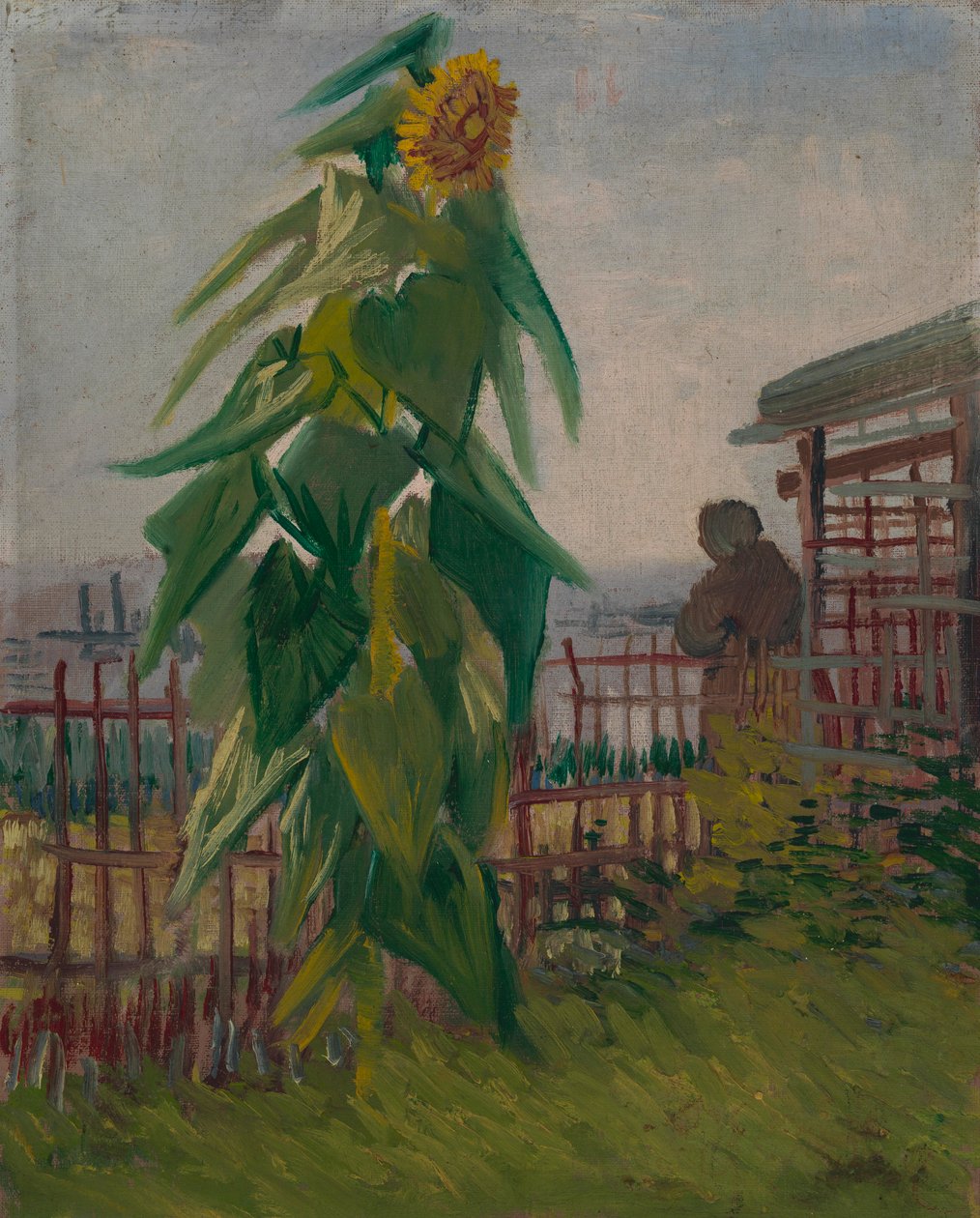 Tildeling med solsikke af Vincent van Gogh