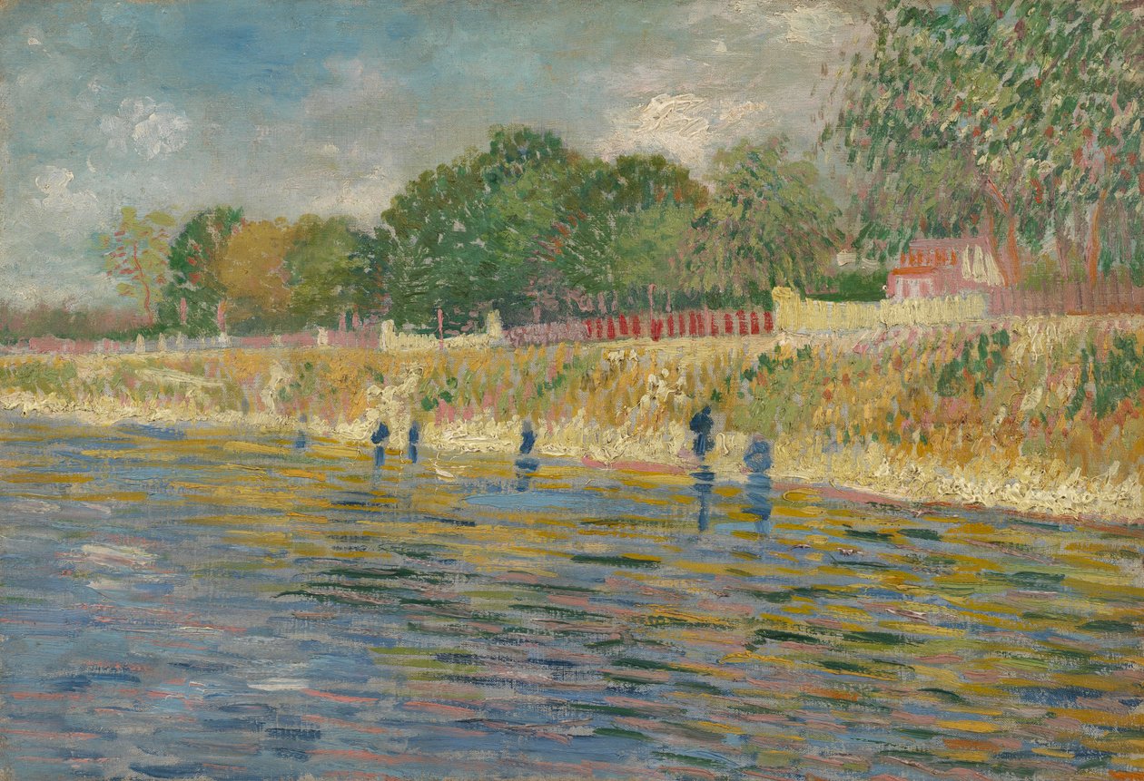 Bank of the Seine af Vincent van Gogh