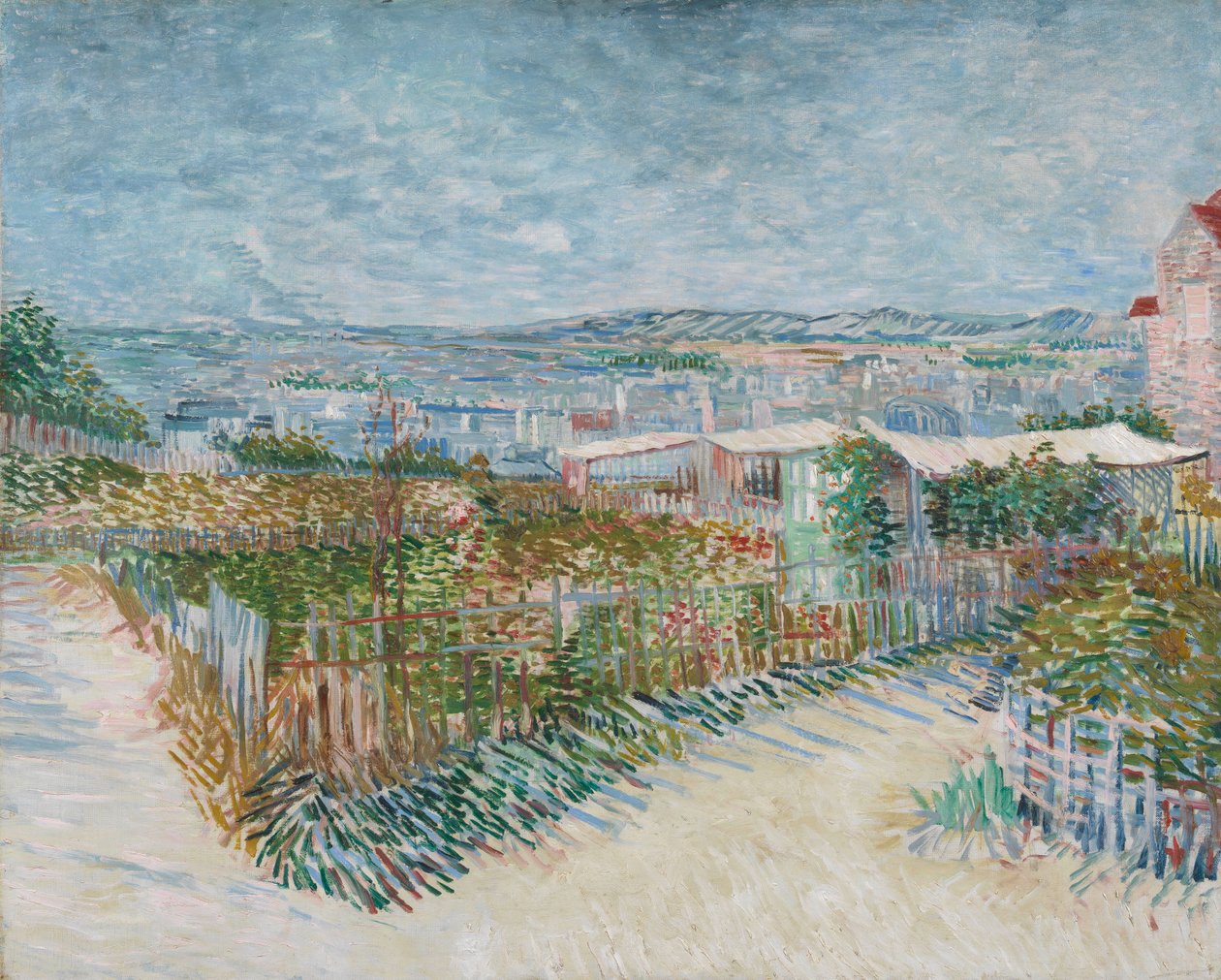 Montmartre af Vincent van Gogh