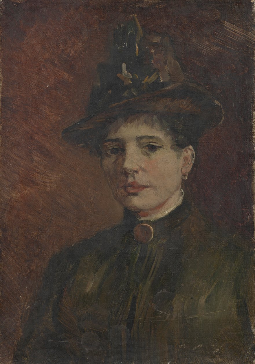 Portræt af en kvinde af Vincent van Gogh