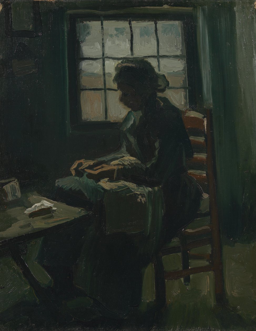 Kvinde syning af Vincent van Gogh