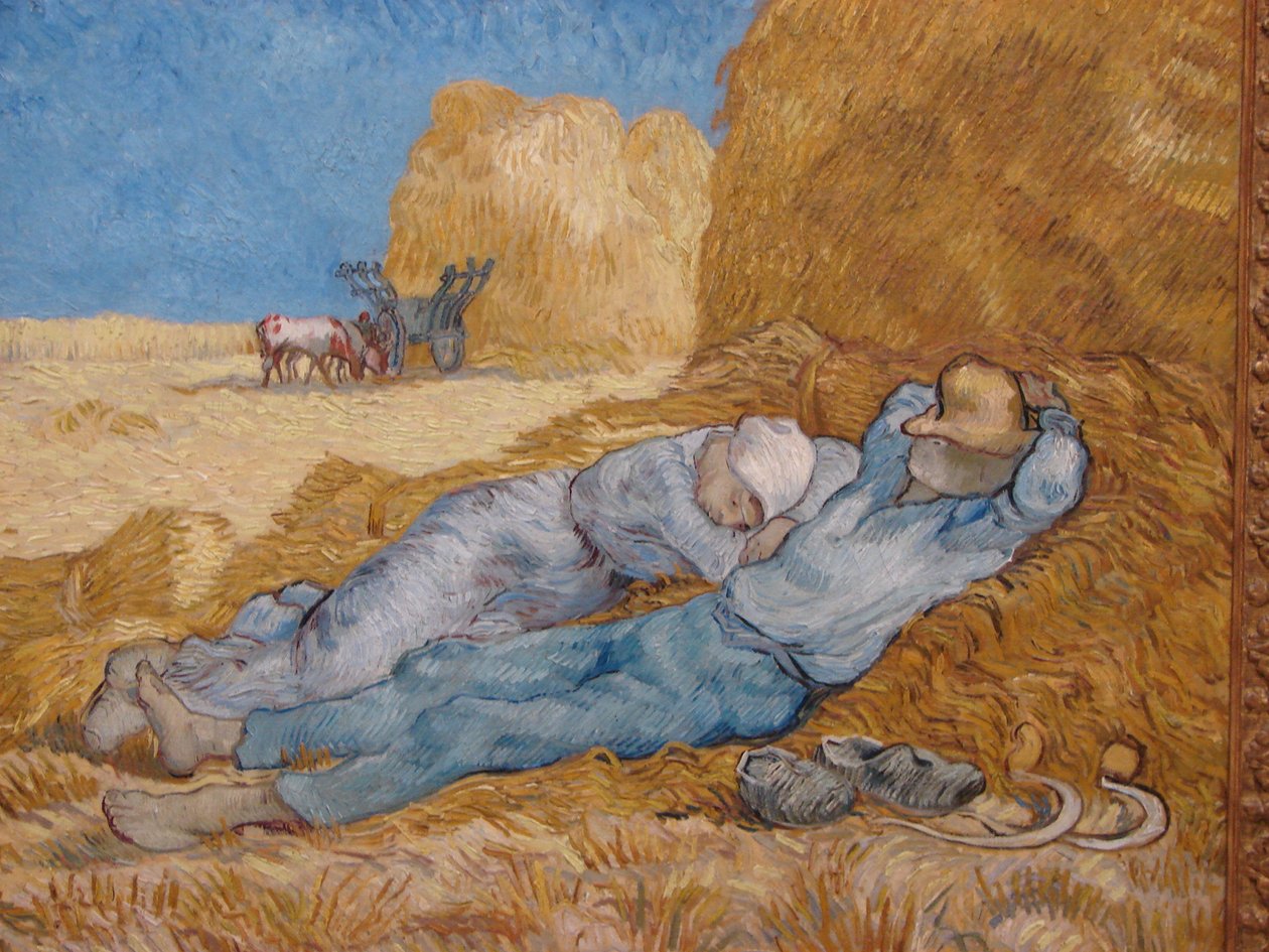 Maleri udstillet på Orsay Museum af Vincent van Gogh