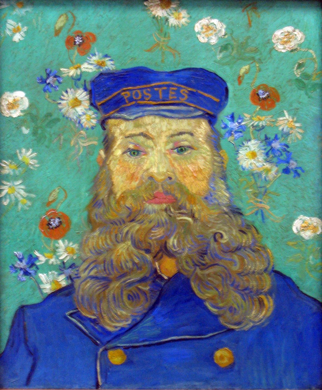 Portræt af Joseph Roulin af Vincent van Gogh
