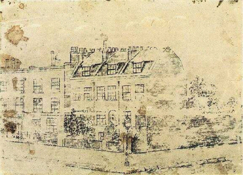 87 Hackford Road af Vincent van Gogh