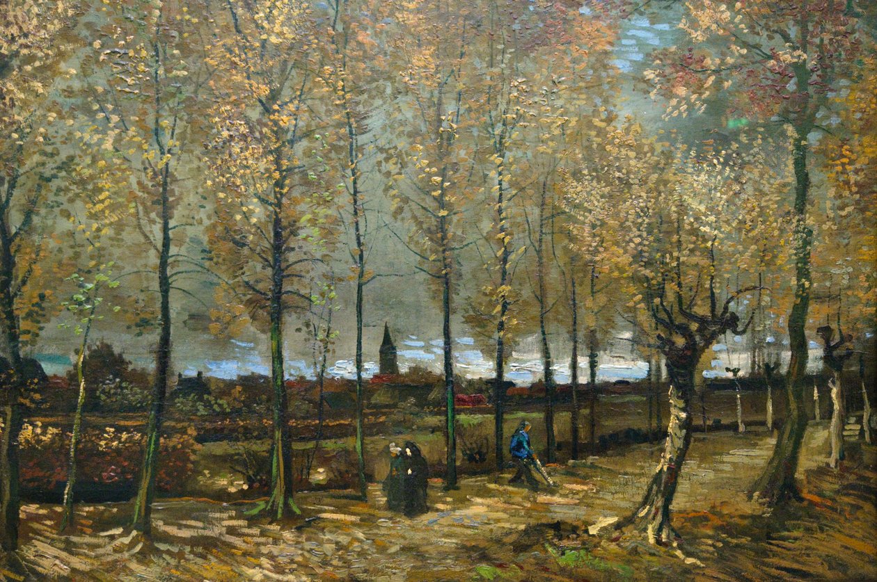 En Weavers Cottage af Vincent van Gogh