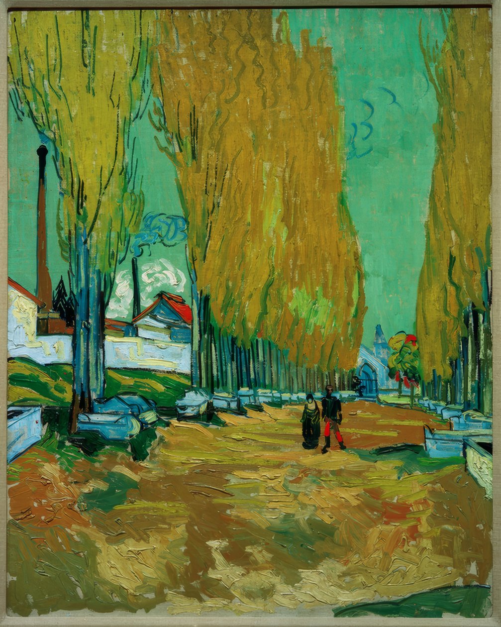 Gravenes gyde (Les Alyscamps) af Vincent van Gogh