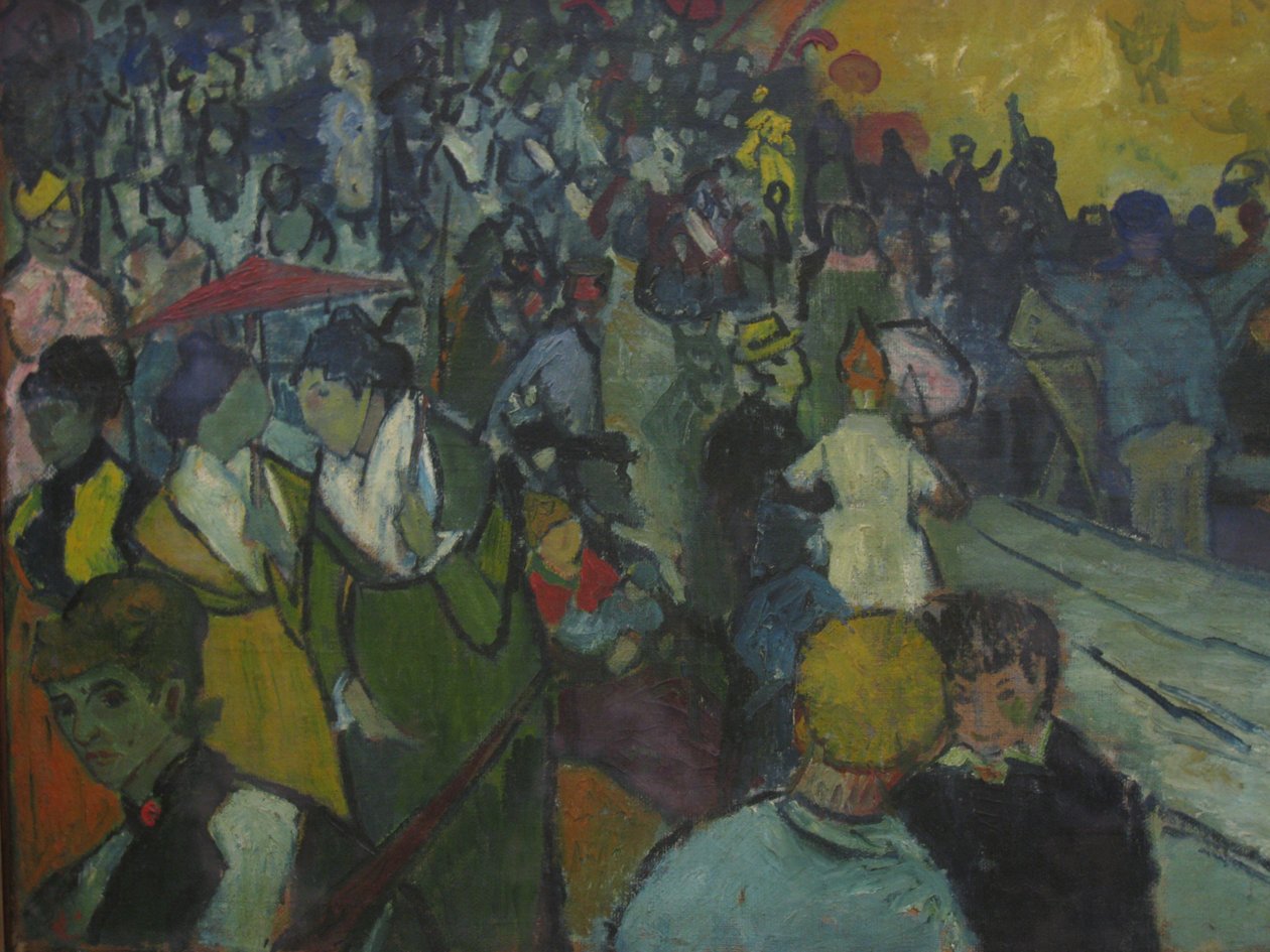 Arenaen i Arles af Vincent van Gogh