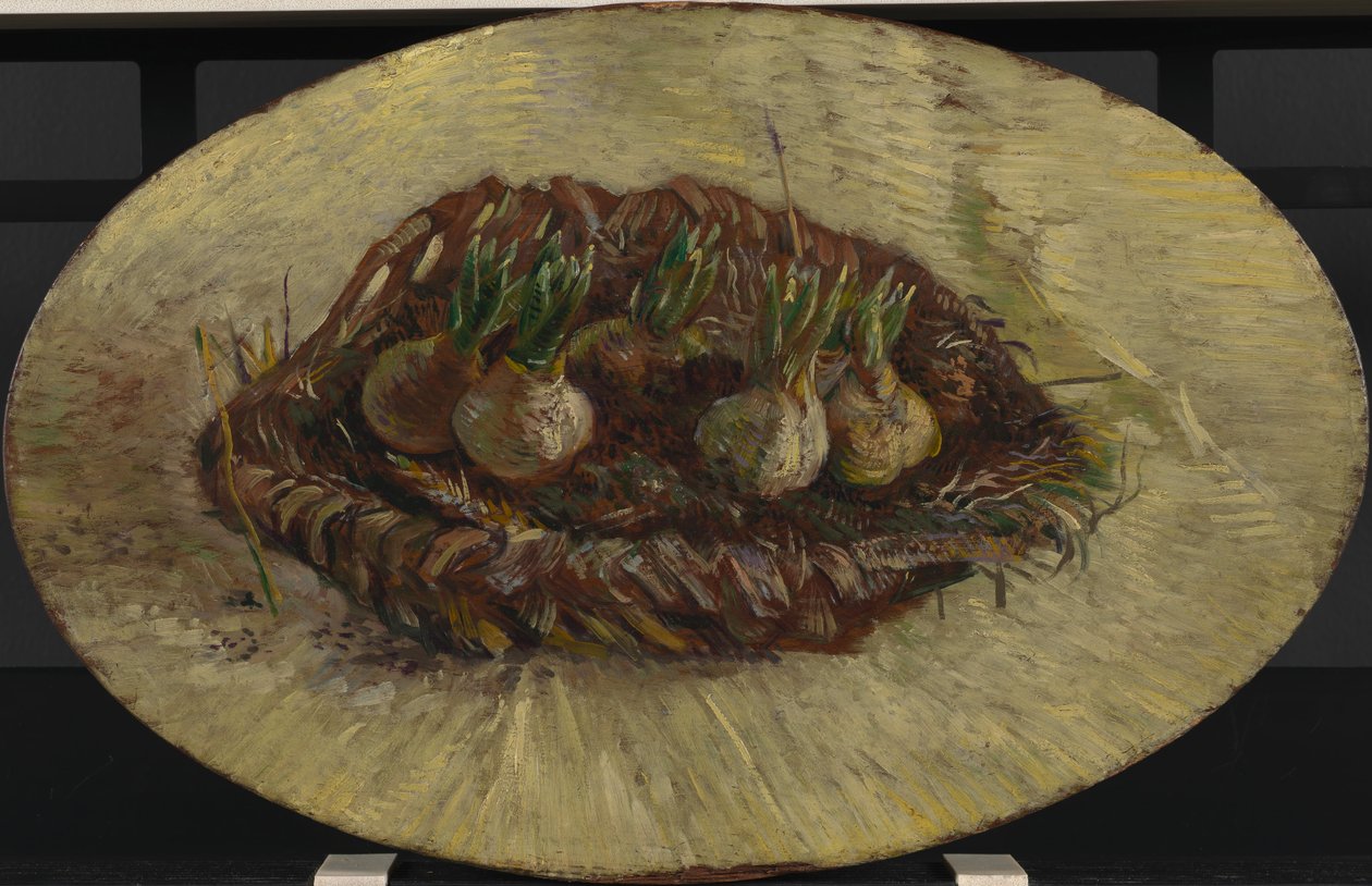 Kurv med hyacintpærer af Vincent van Gogh