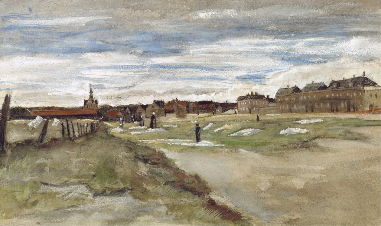 Blegeplads ved Scheveningen af Vincent van Gogh