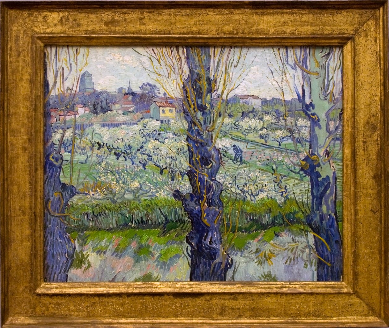 Udsigt over Arles af Vincent van Gogh