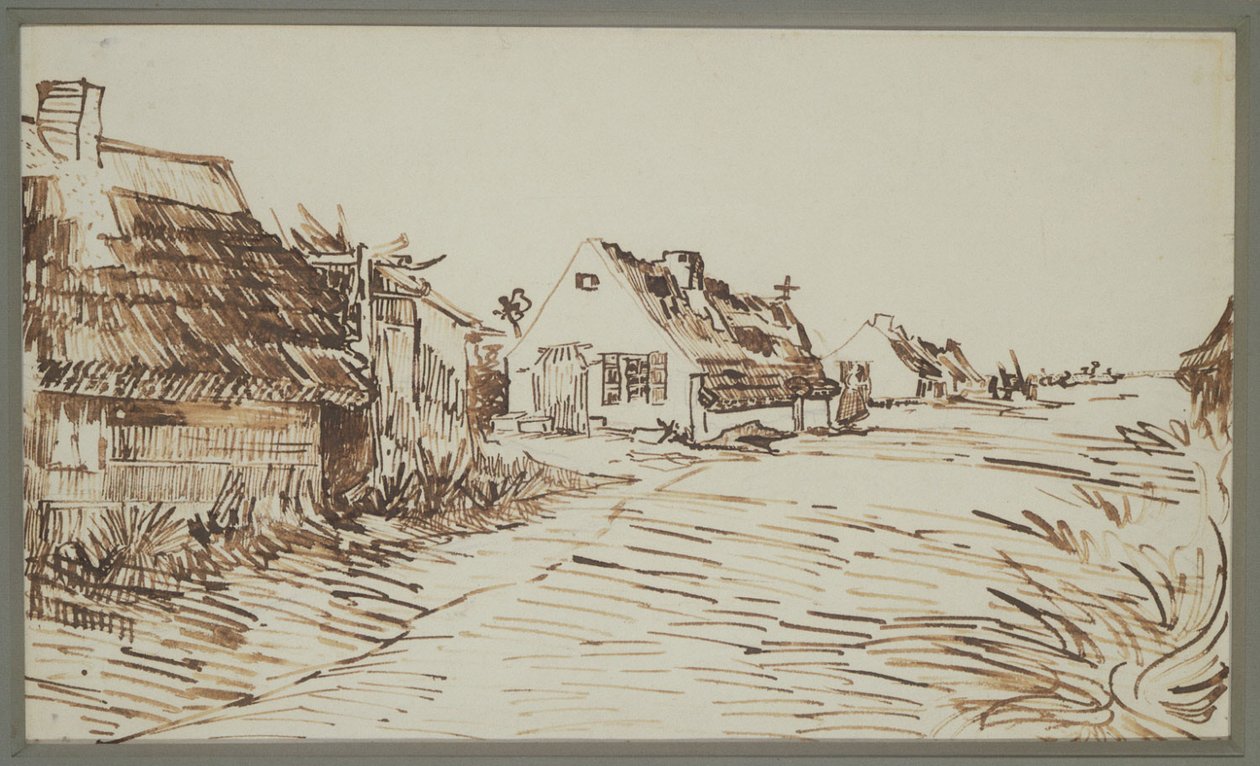 Vejen til Saintes-Maries af Vincent van Gogh