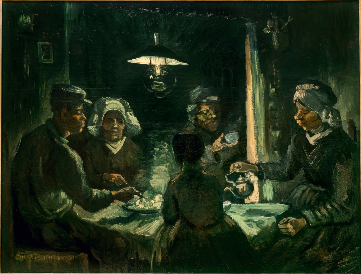 Kartoffelspiserne af Vincent van Gogh