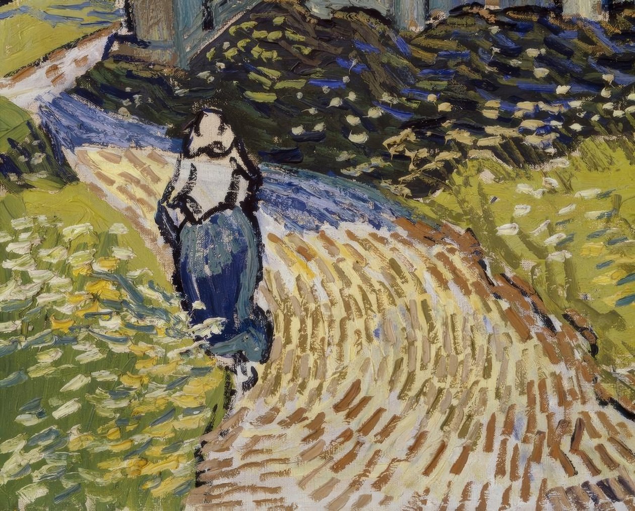 Kirken i Auvers sur-Oise af Vincent van Gogh