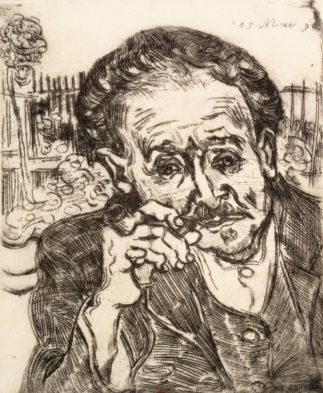 Dr. Gachet af Vincent van Gogh