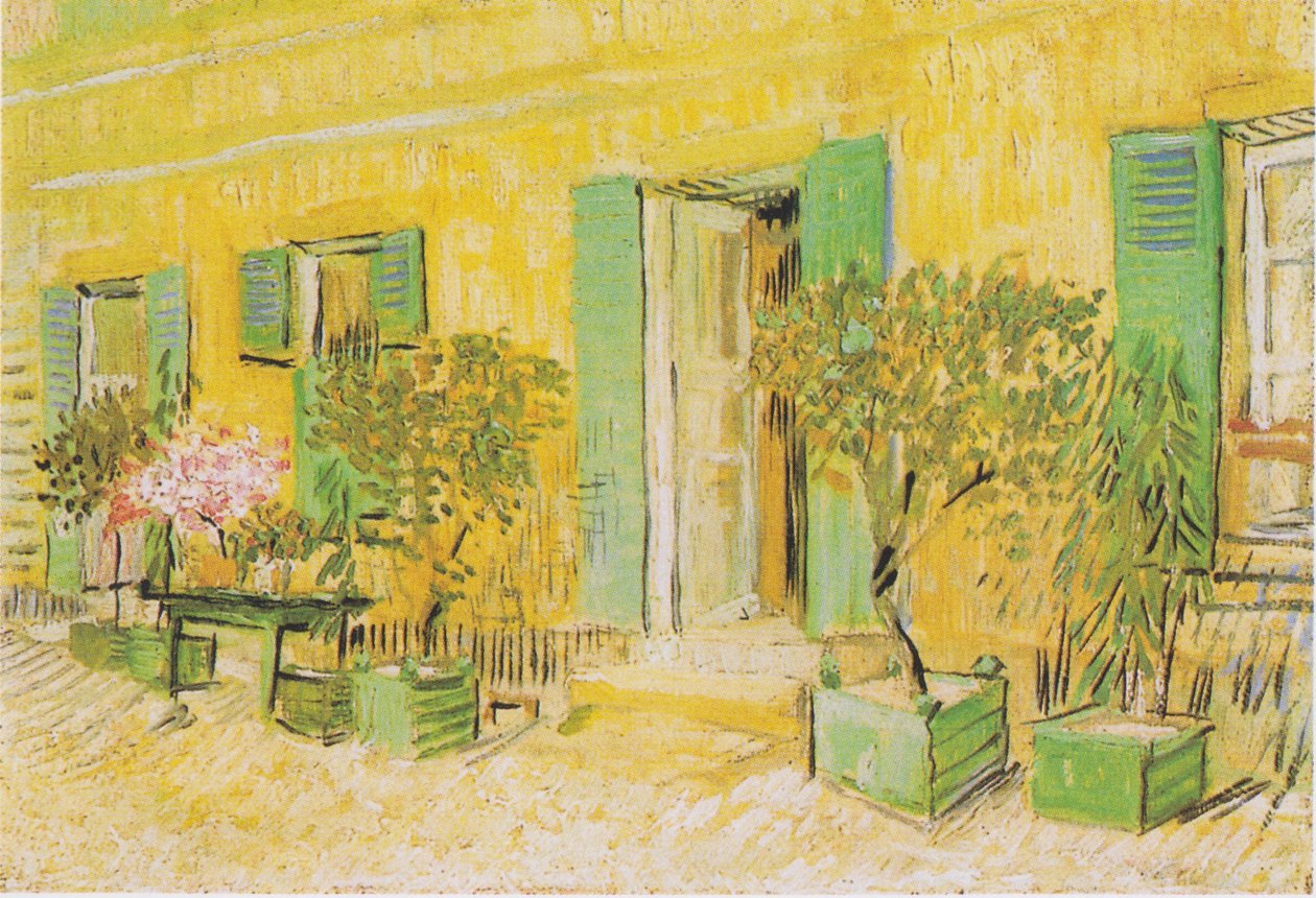 Indgang til en restaurant i Asnières af Vincent van Gogh