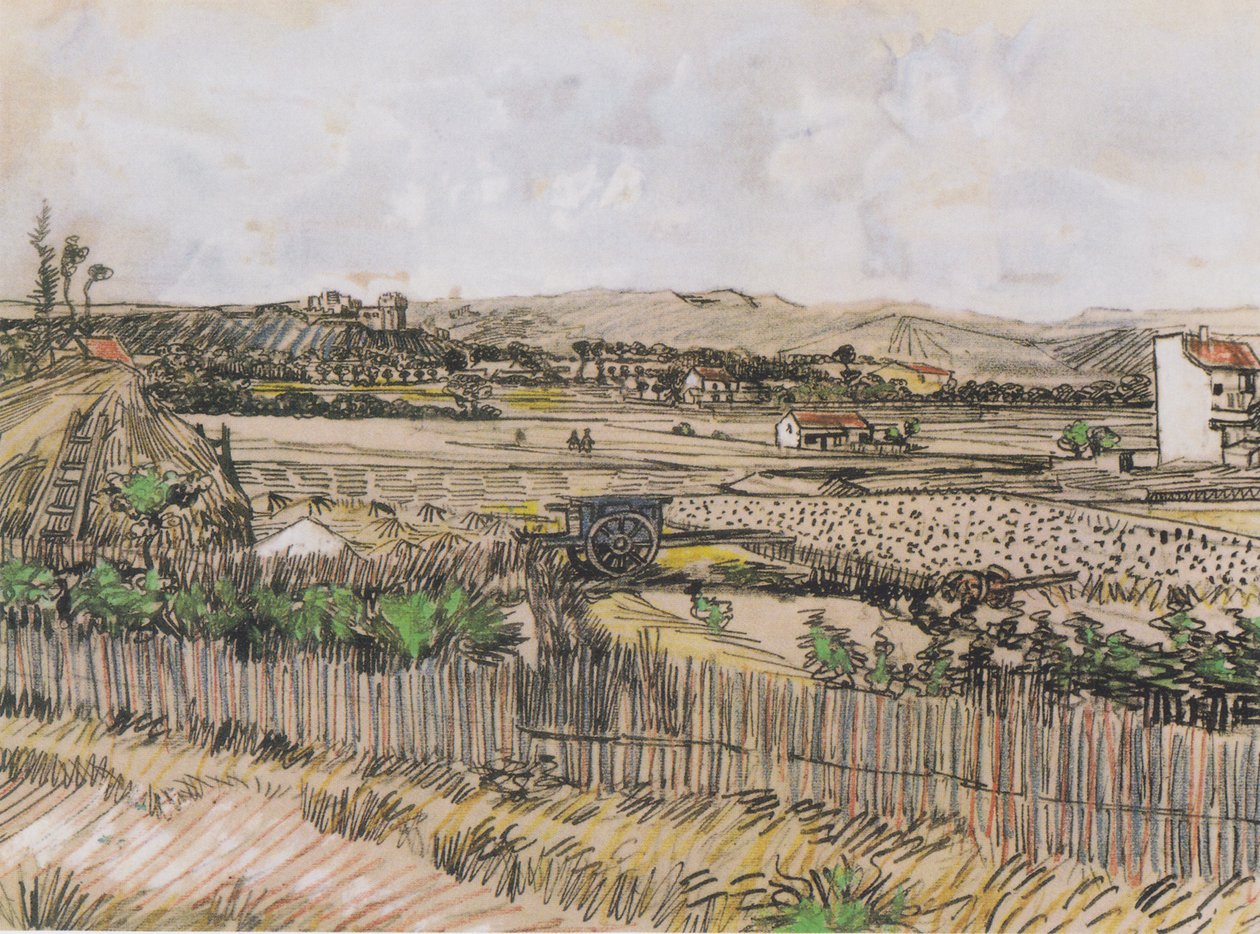 Høst i Provence af Vincent van Gogh