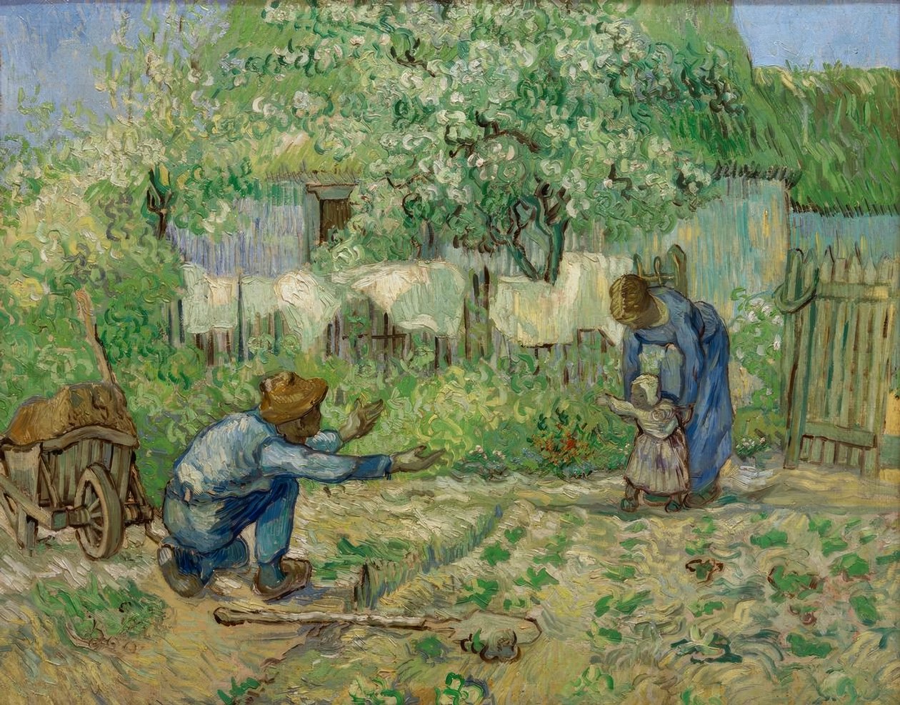 Første skridt af Vincent van Gogh