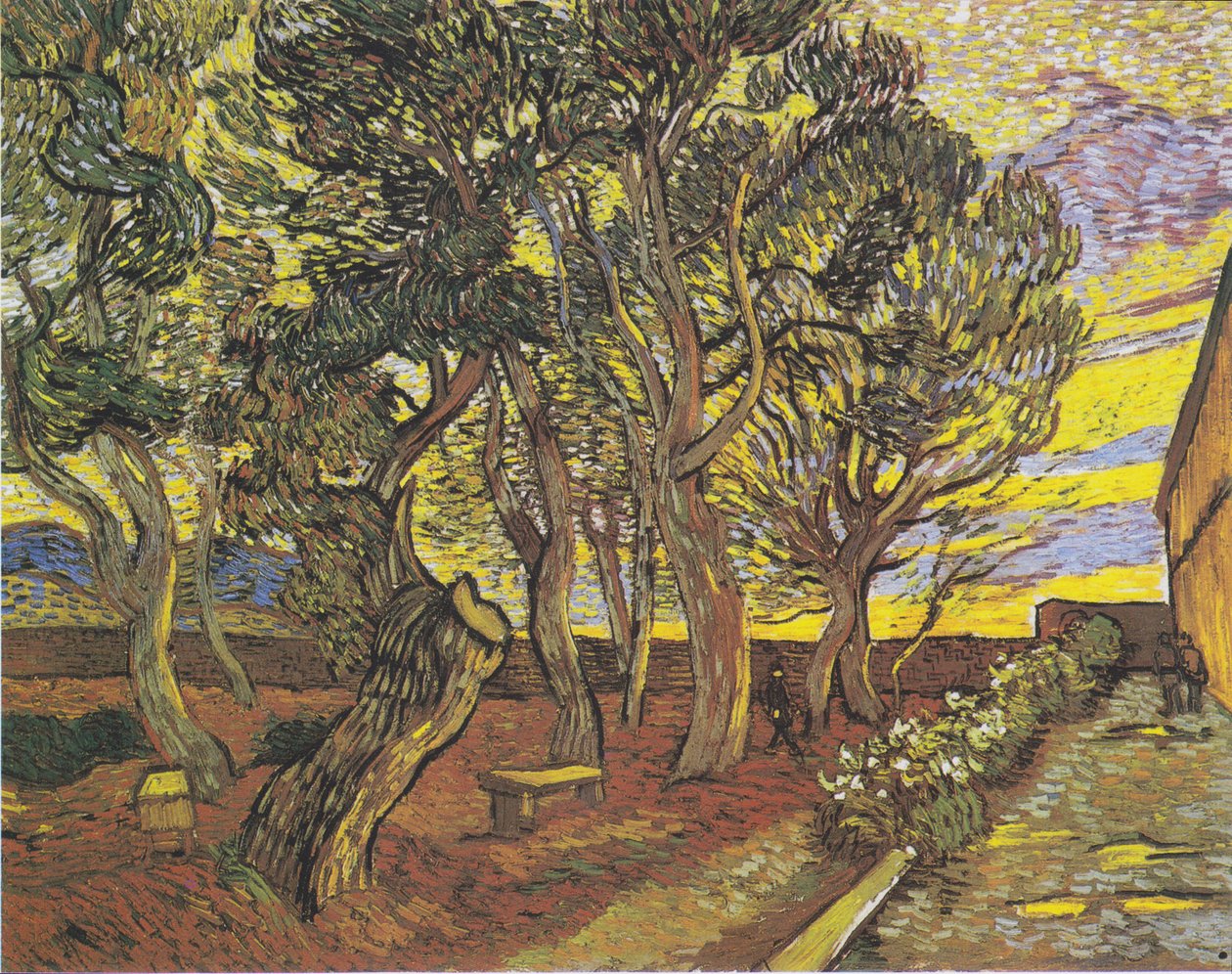 Haven på Saint-Paul-hospitalet4 af Vincent van Gogh