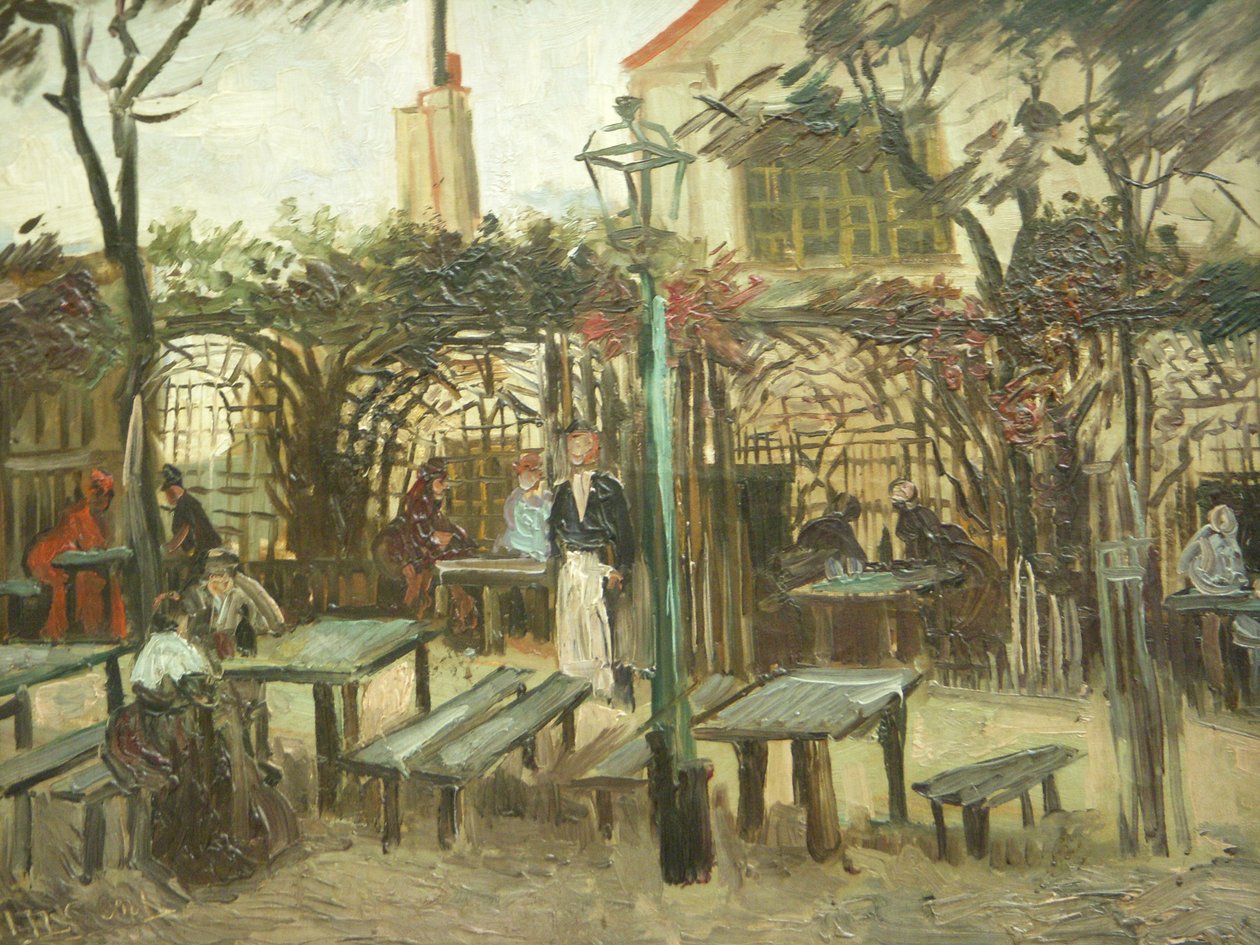 La Guinguette havebar på Montmartre af Vincent van Gogh