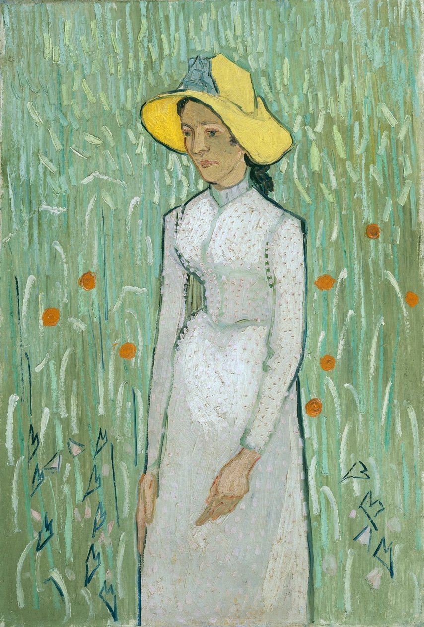 Pige i hvidt, 1890 af Vincent van Gogh