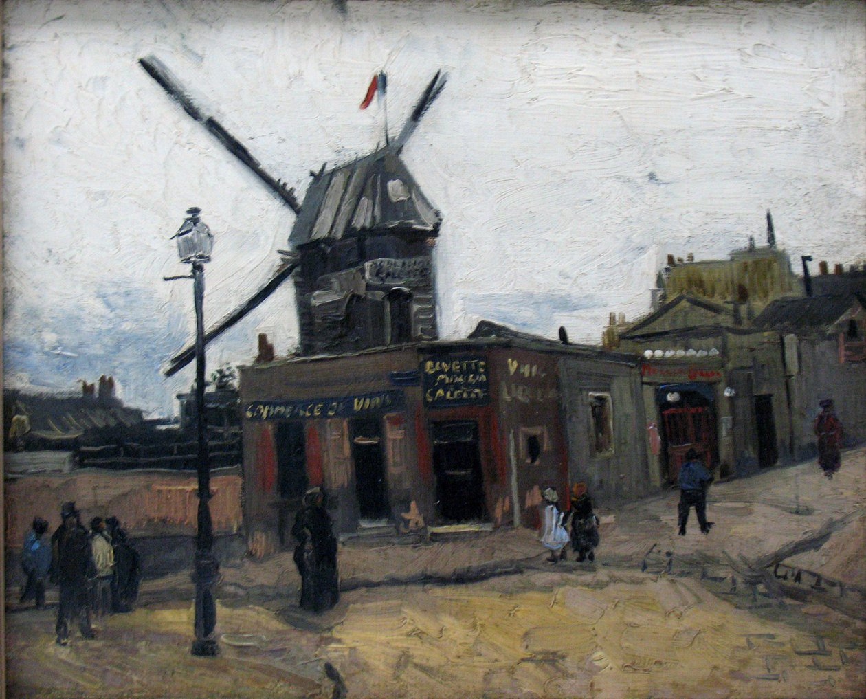 Moulin de la Galette; Kröller-Müller Museum af Vincent van Gogh
