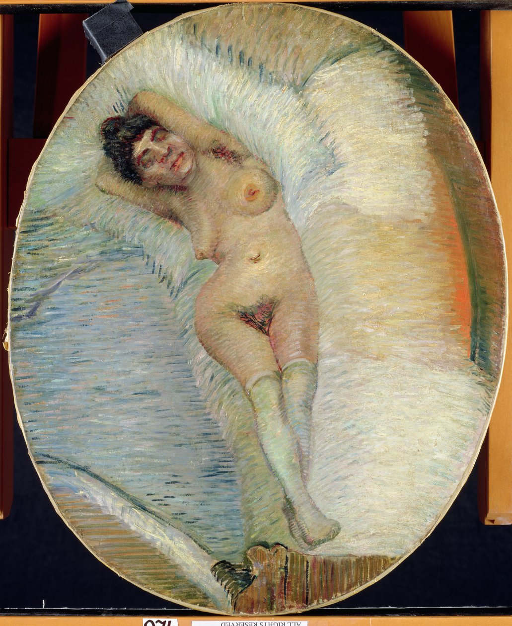Nøgen (oval) 1887 af Vincent van Gogh
