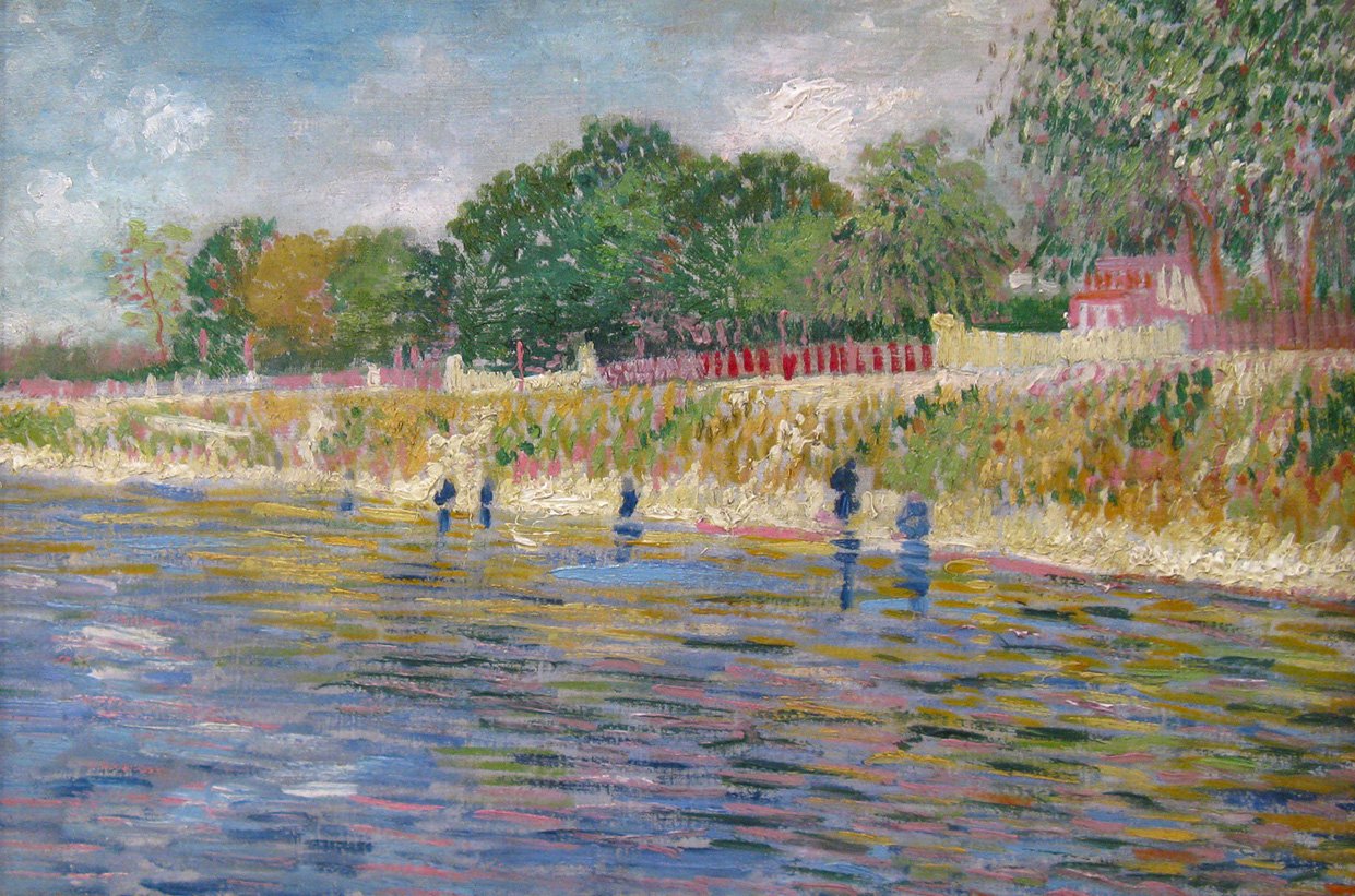 Seine-bredden af Vincent van Gogh