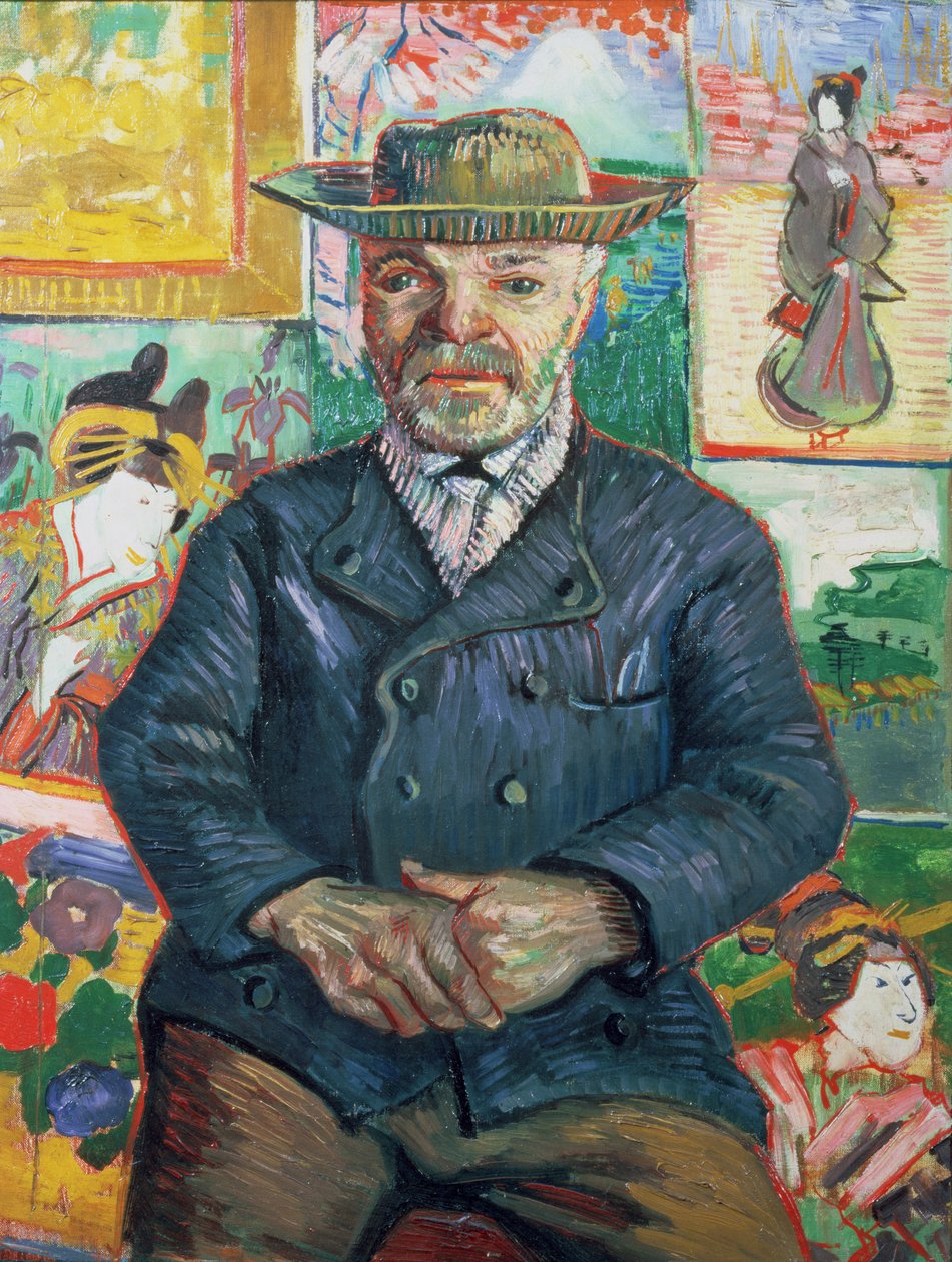 Pere Tanguy, 1887-88 af Vincent van Gogh
