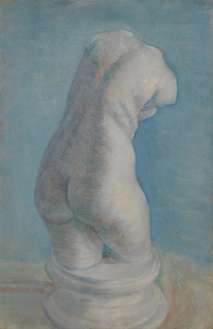 Gipsafstøbning af en kvindes torso af Vincent van Gogh