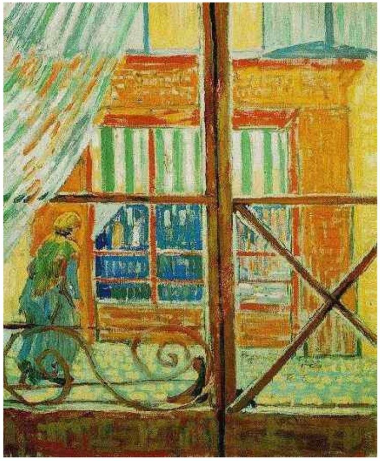 Flæskeslagterbutik i Arles af Vincent van Gogh
