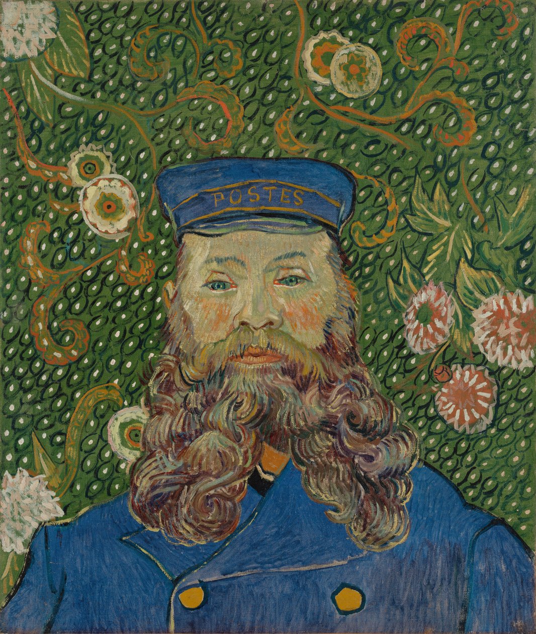 Portræt af Joseph Roulin af Vincent van Gogh