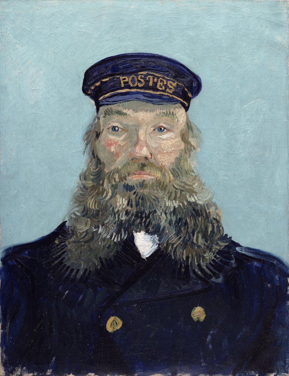 Portræt af postbud Roulin, 1888 af Vincent van Gogh