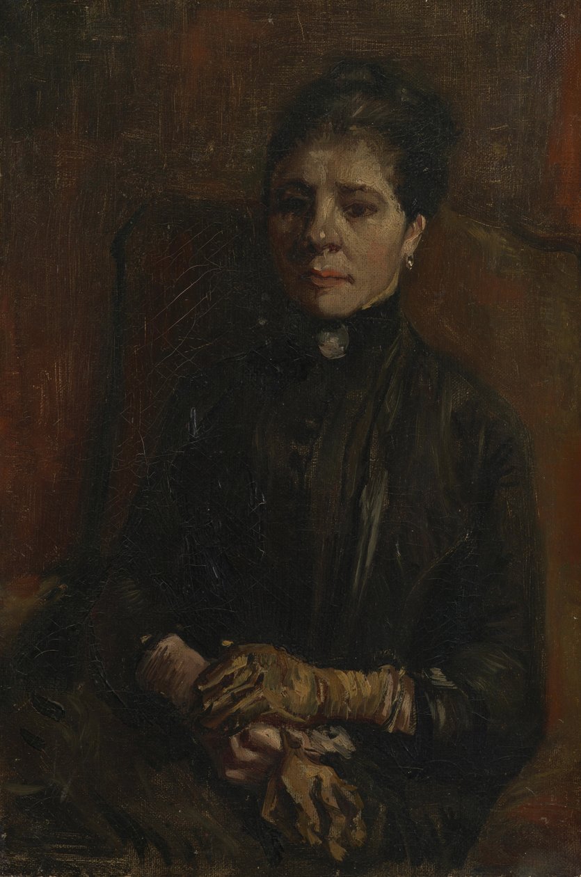 Portræt af en kvinde af Vincent van Gogh