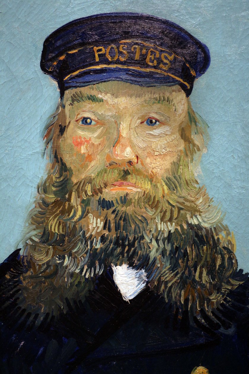 Portræt af postbudet Joseph Roulin af Vincent van Gogh