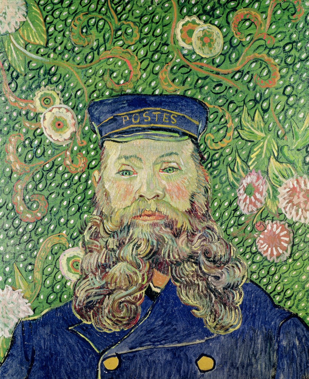 Portræt af postbudet Joseph Roulin, 1889 af Vincent van Gogh