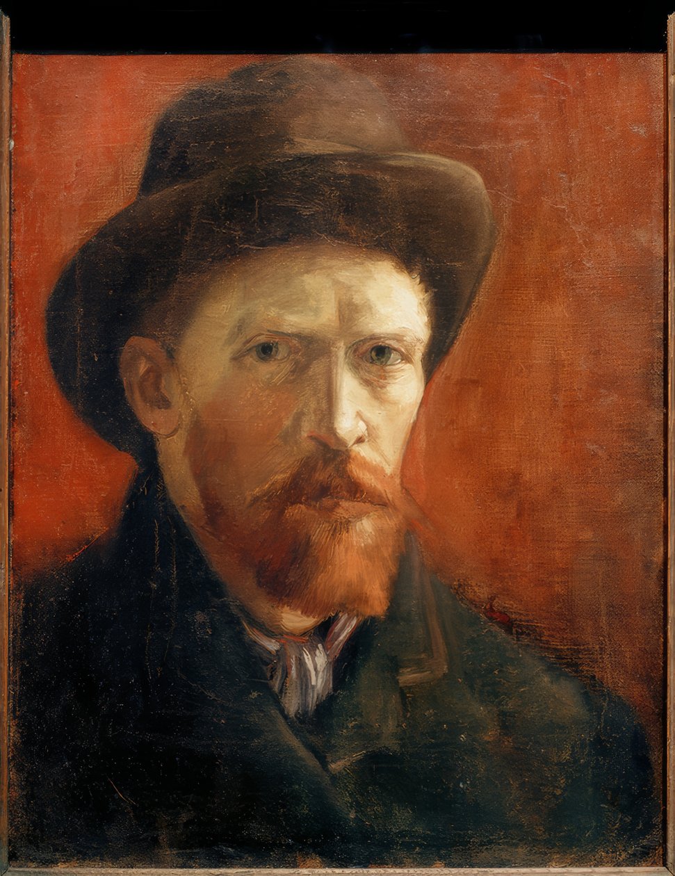 Selvportræt af Vincent van Gogh