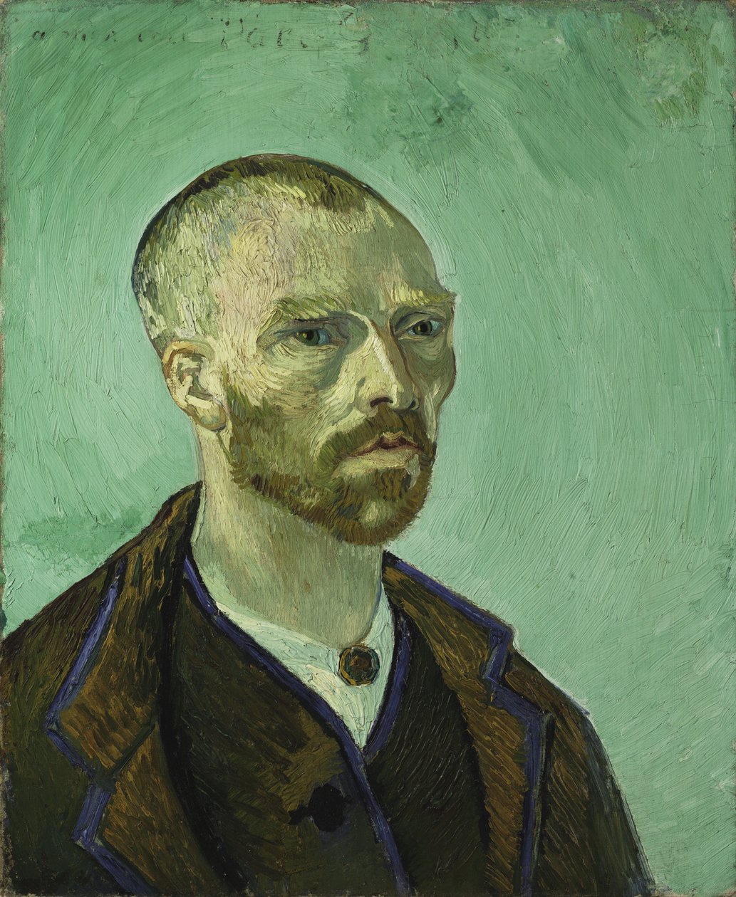 Selvportræt dedikeret til Paul Gauguin, 1888 af Vincent van Gogh