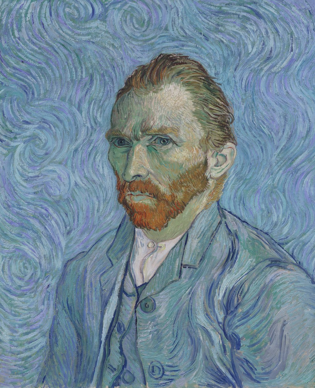 Selvportræt, 1889 af Vincent van Gogh