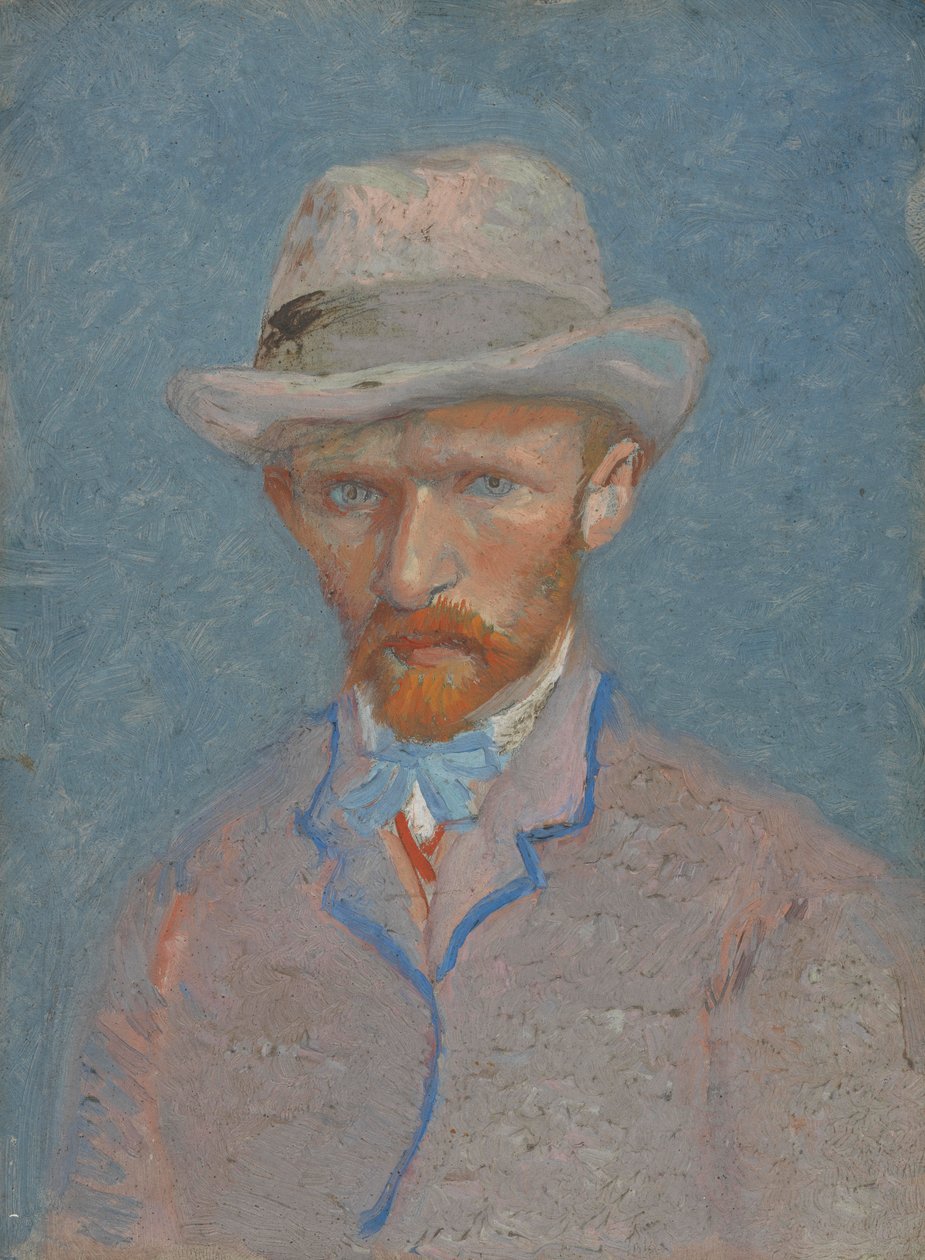 Selvportræt af Vincent van Gogh