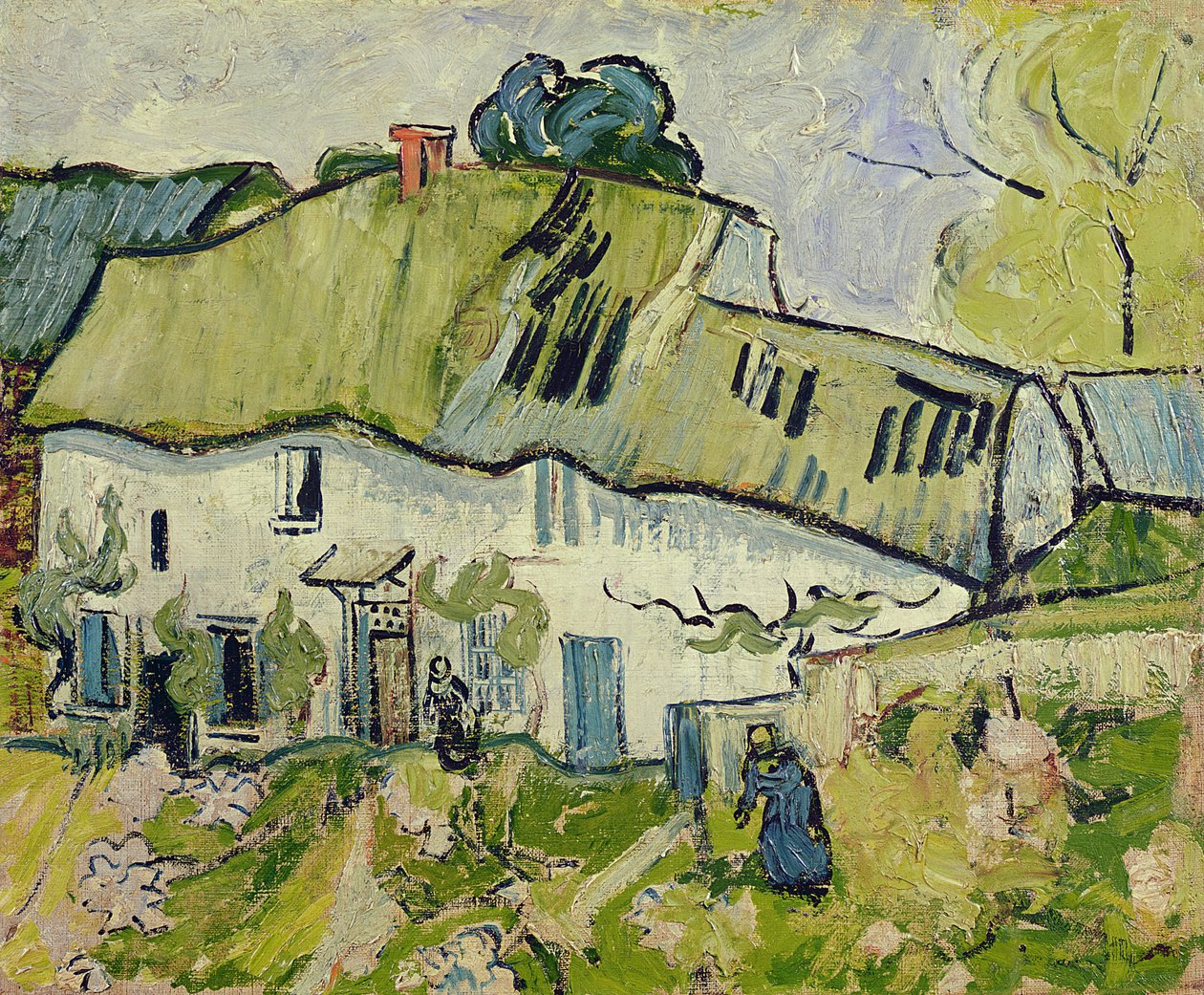 Gården om sommeren, 1890 af Vincent van Gogh