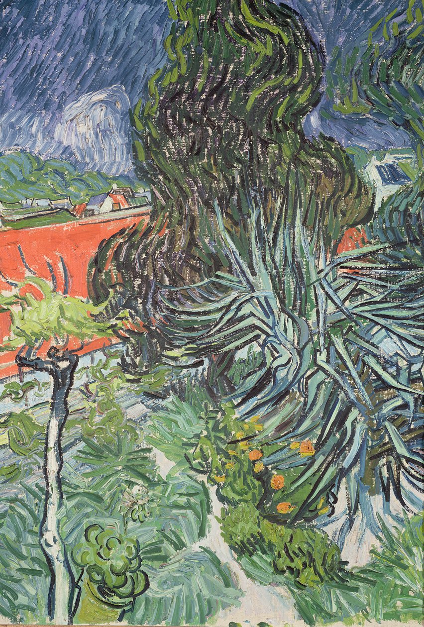 Doktor Gachets have i Auvers-sur-Oise, 1890 af Vincent van Gogh