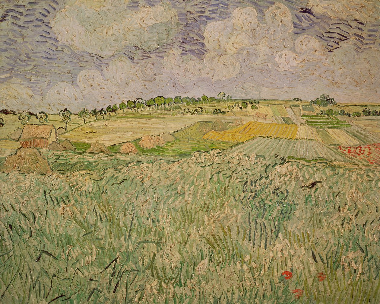 Sletten i Auvers, 1890 af Vincent van Gogh