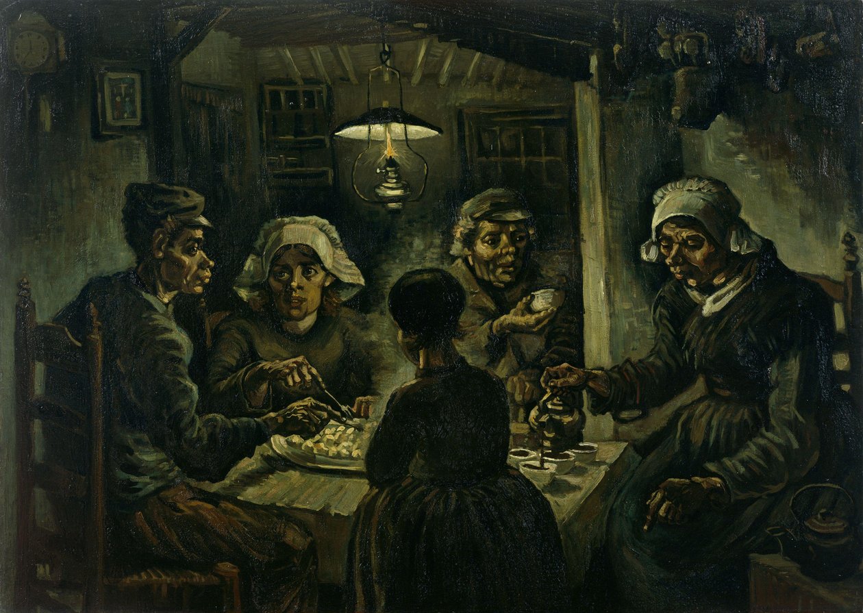 Kartoffelspiserne af Vincent van Gogh