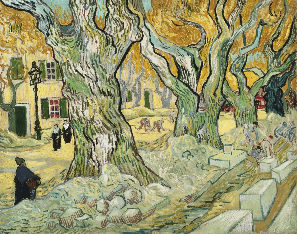 Vejen skaber af Vincent van Gogh