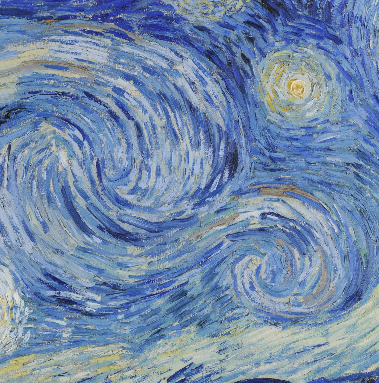 Stjernenat, juni 1889 af Vincent van Gogh
