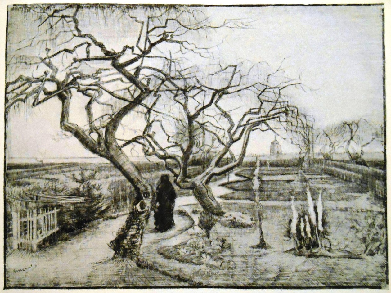Præstegårdens have af Vincent van Gogh