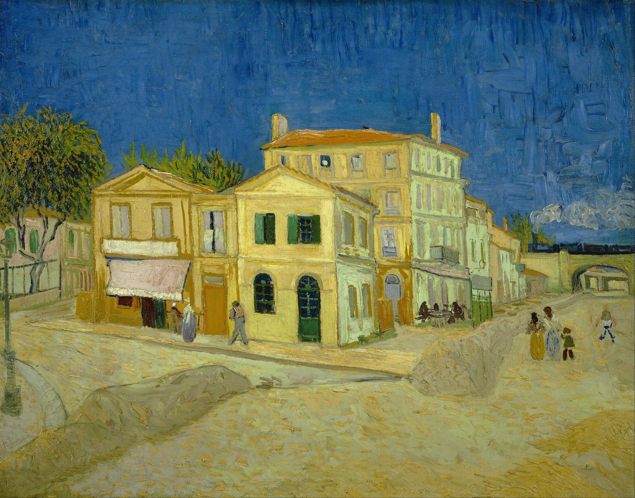Det gule hus (`Gaden) af Vincent van Gogh