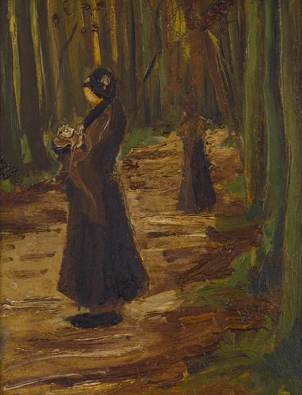 To kvinder i et træ af Vincent van Gogh