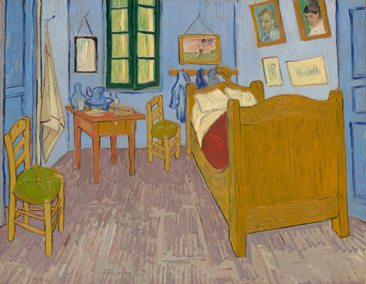 Vincents soveværelse i Arles af Vincent van Gogh