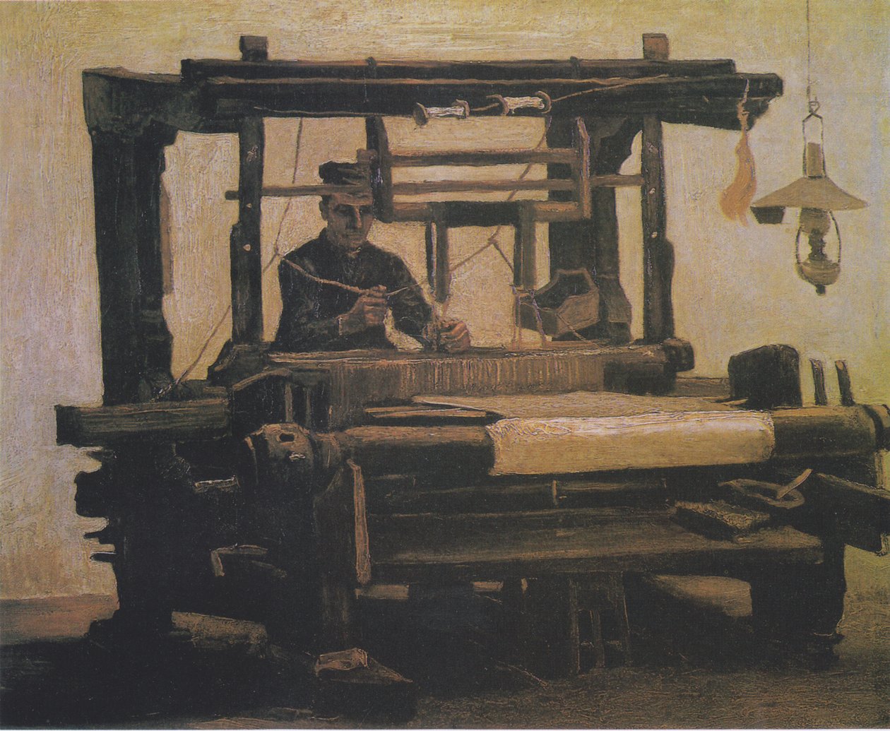 Weber am Webstuhl af Vincent van Gogh